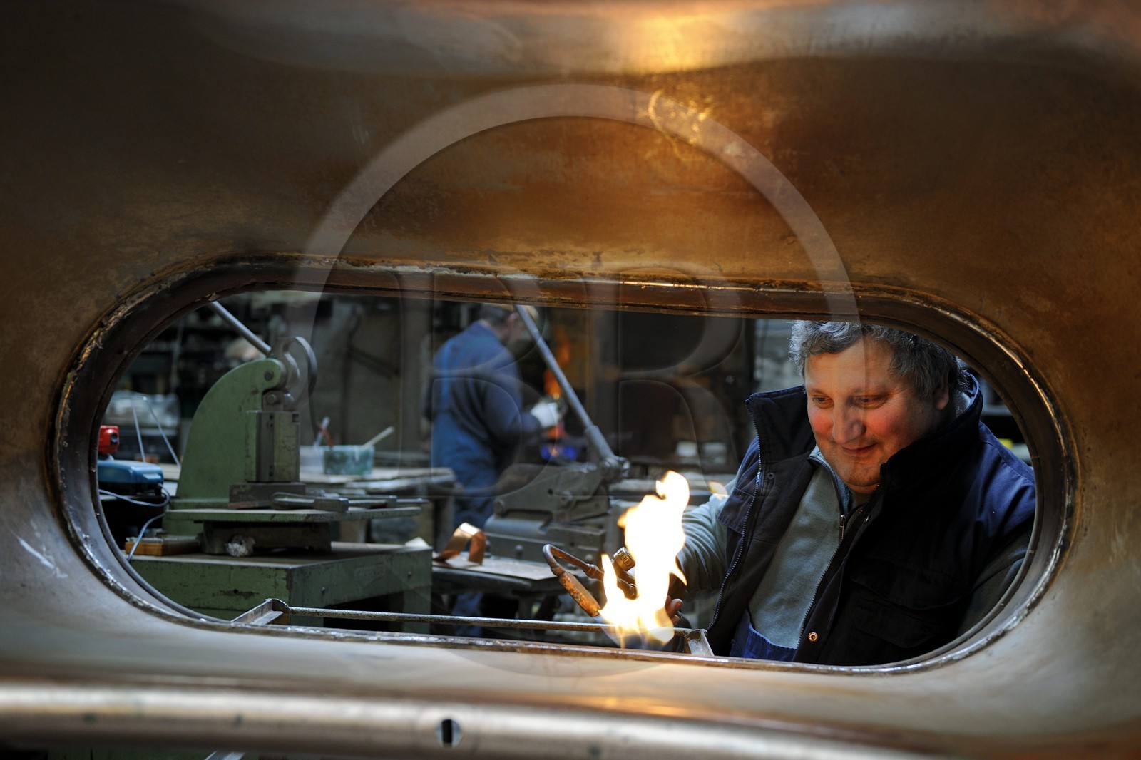 France, Manche, Villedieu les Poeles, Copper workshop, Jean Pierre Couget