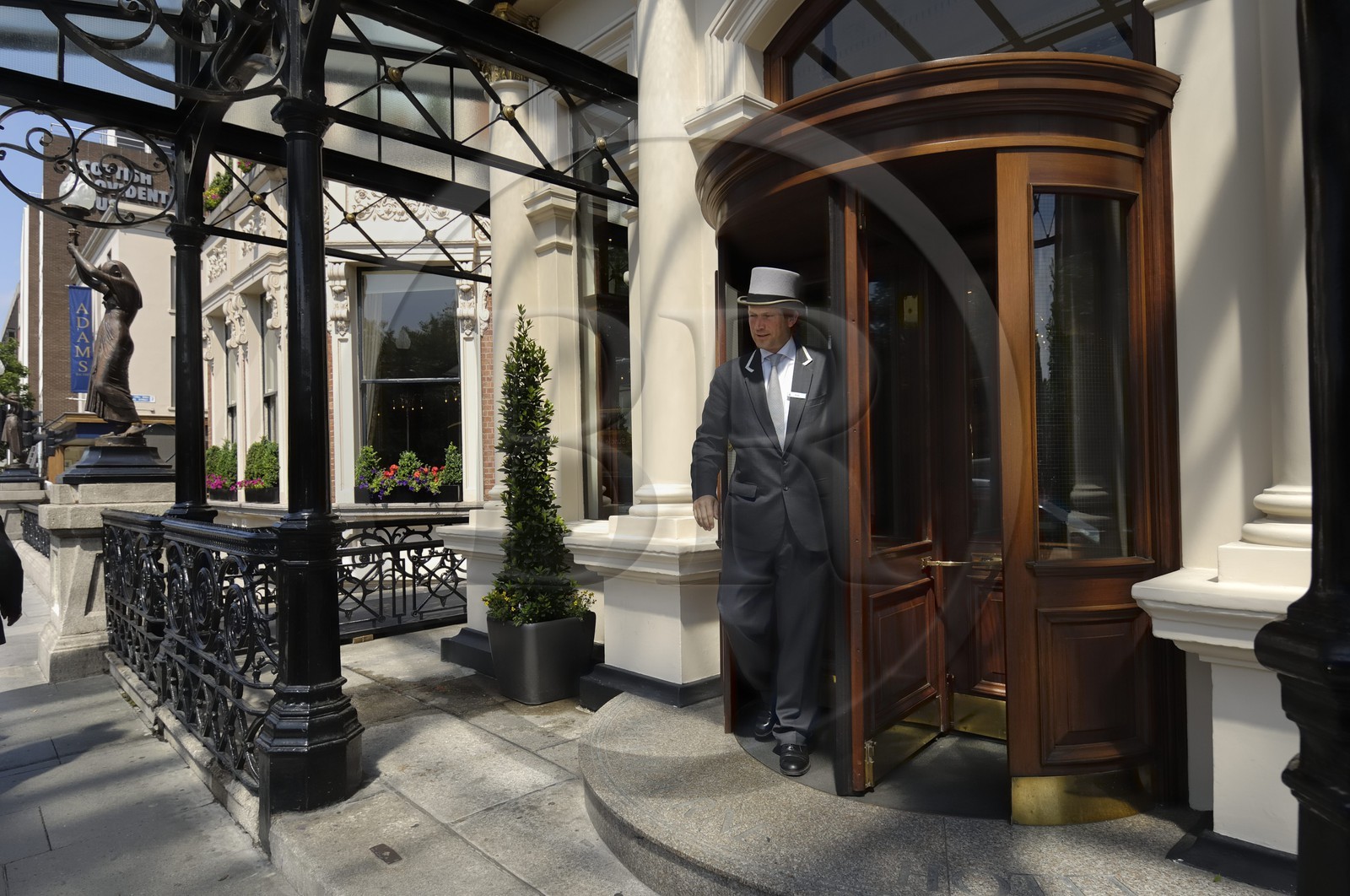 Irlande, Dublin, le Shelbourne Hotel, un des plus luxueux hotels du pays