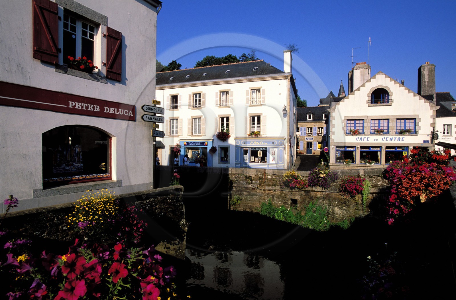 France, Finistère (29), le village de Pont-Aven (Pays bigouden)