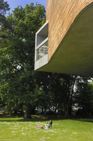 Republic of Ireland, County Cork, Cork, University College Cork (UCC), the Lewis Glucksman Gallery by architects O'Donnell & Tuomey