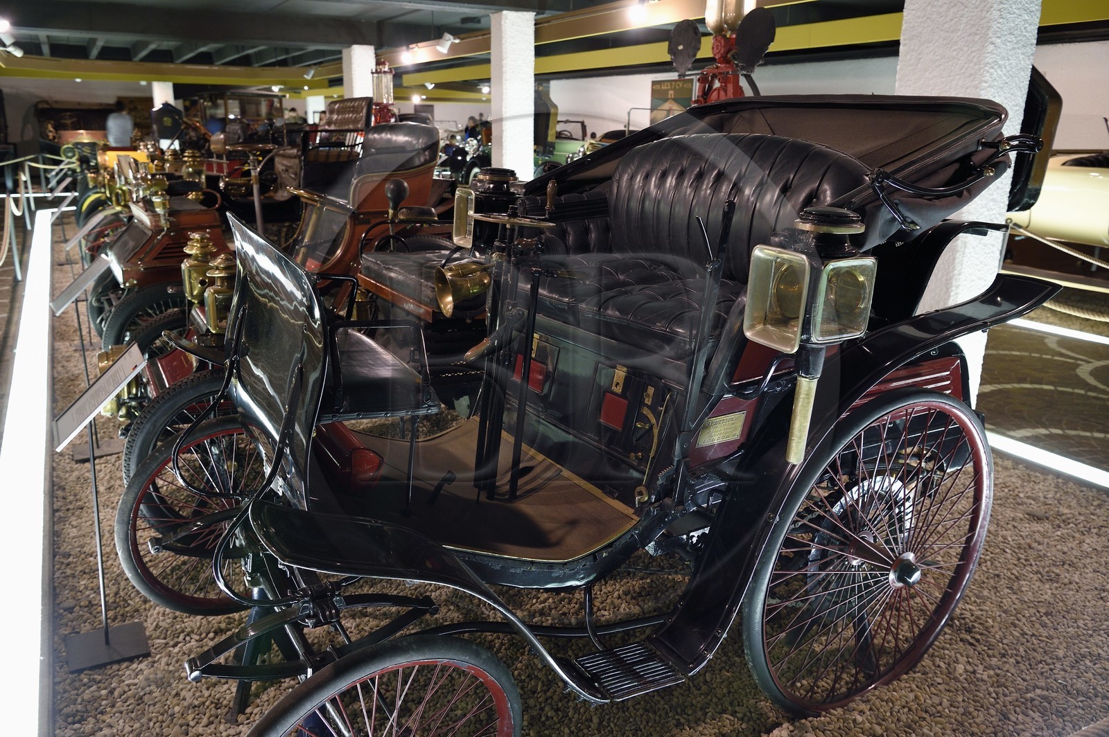 Suisse, canton du Valais, Martigny, Fondation Pierre Gianadda, Musée de l'automobile, Benz de 1897