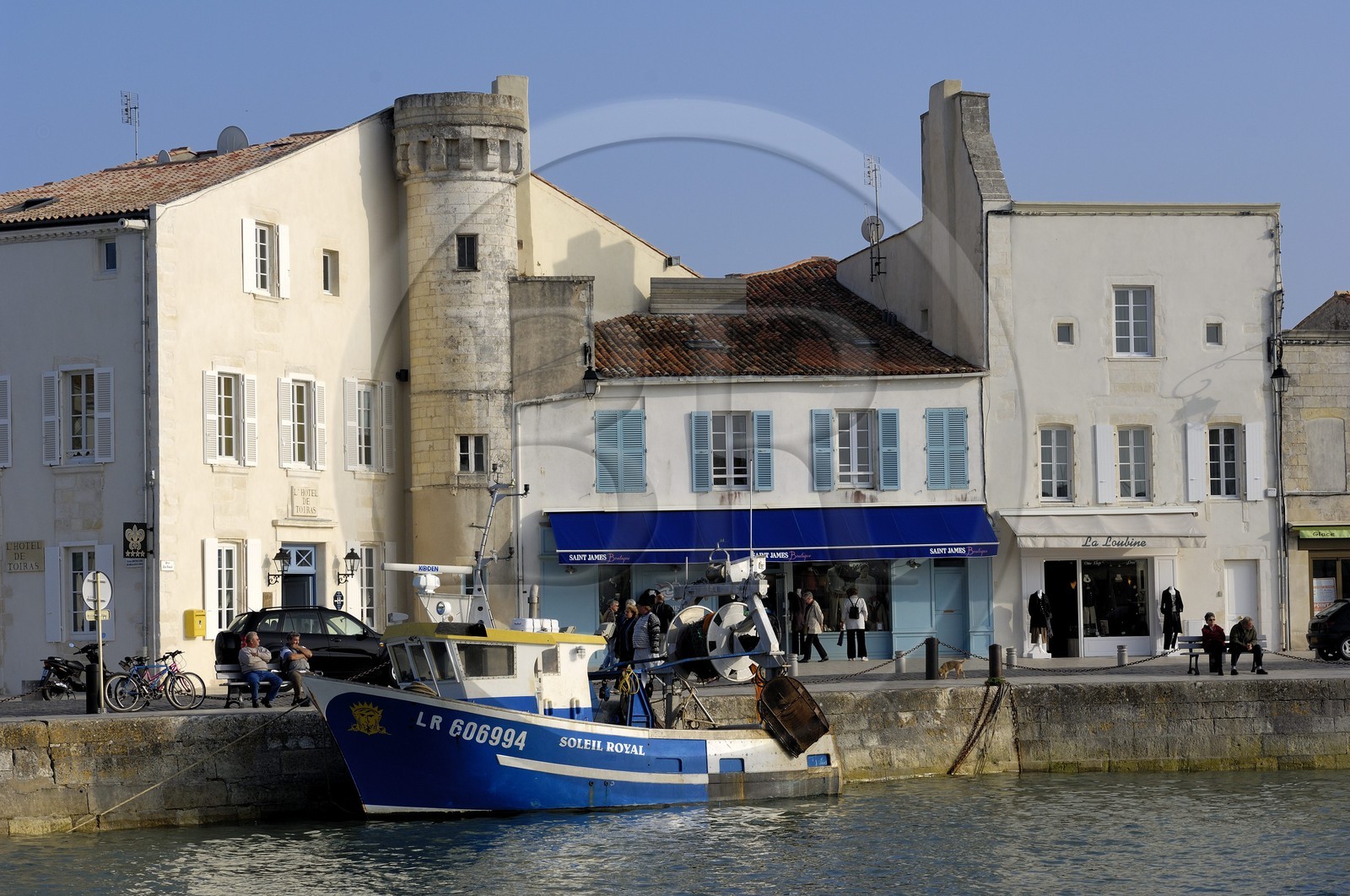 France, Charente-Maritime (17), ile de Ré, ville de Saint-Martin-de-Ré
