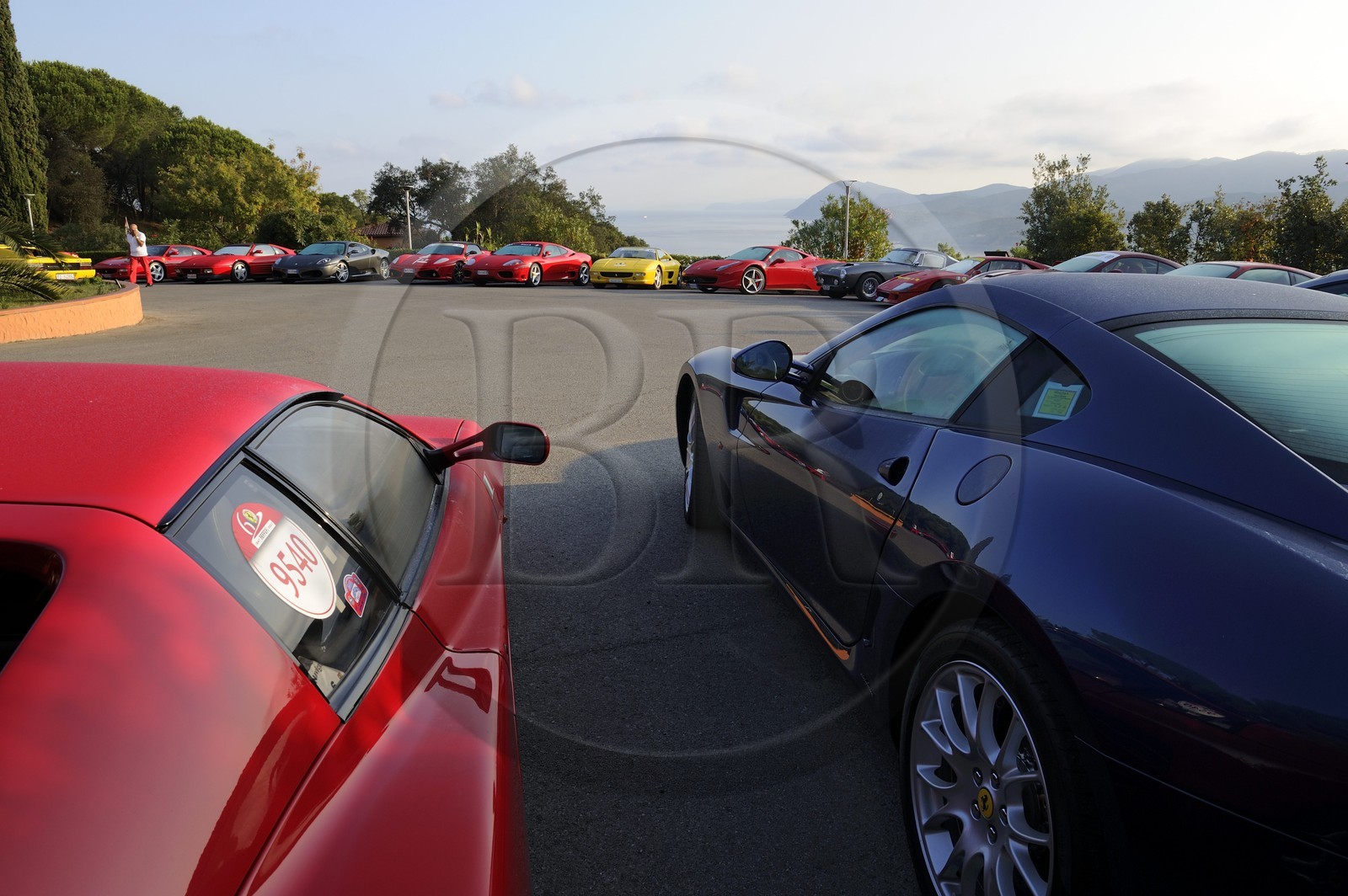 Italie, Toscane, l’Ile d’Elbe, rally de Ferrari