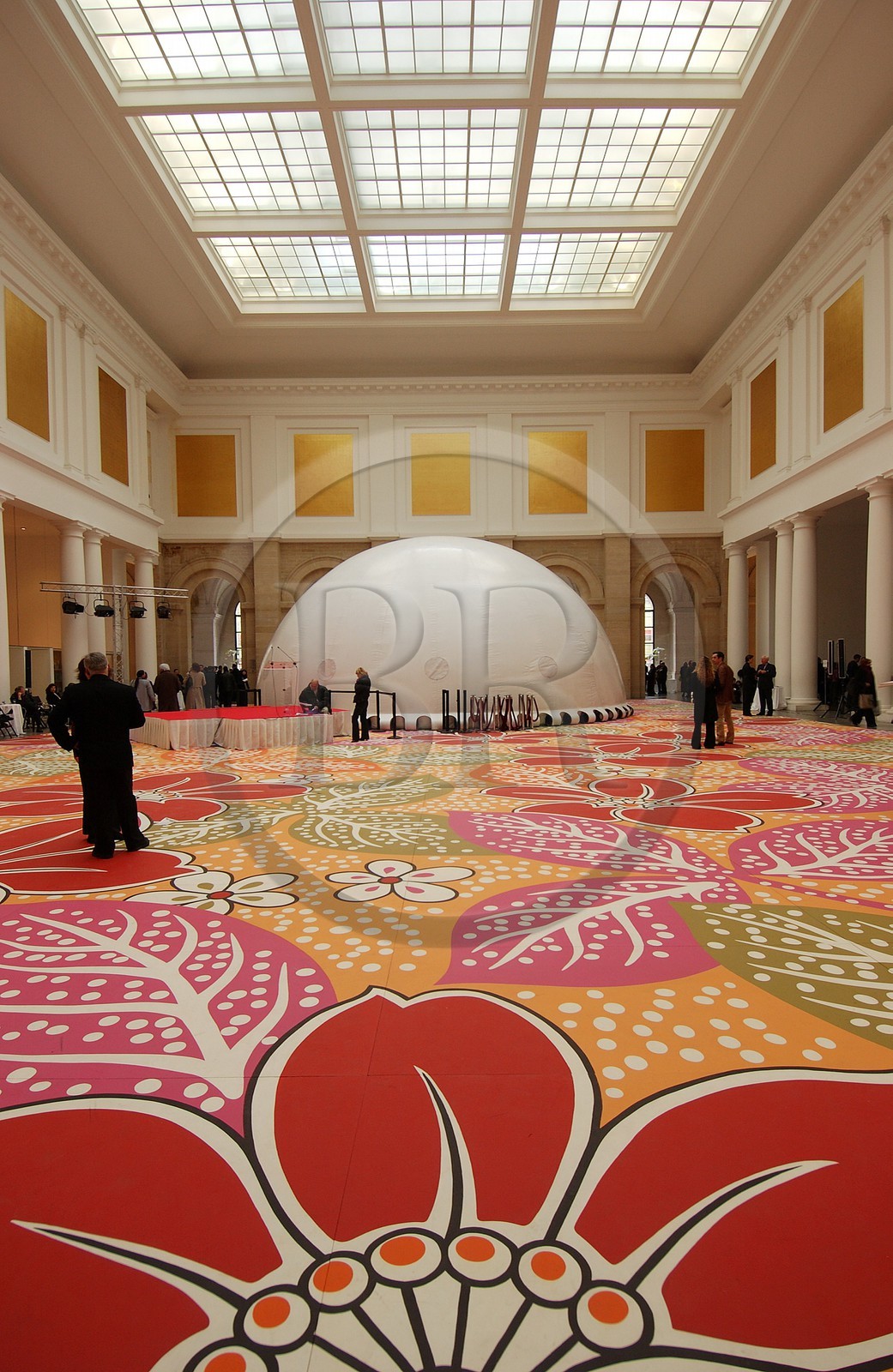 France, Nord, Lille 2004, Flower Power exhibition in the Palais des Beaux Arts