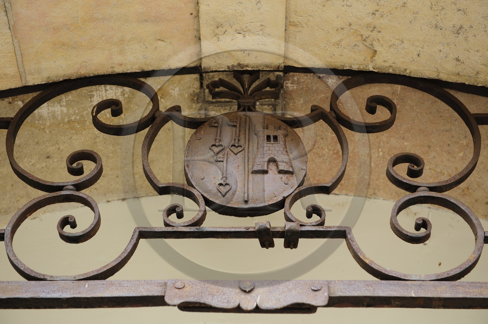 France, Côte-d'Or (21), l'Hôtel-Dieu des Hospices de Beaune, le blason