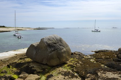 France, Finistère (29), La Foret Fouesnant, archipel des Glénan, Ile de Penfret