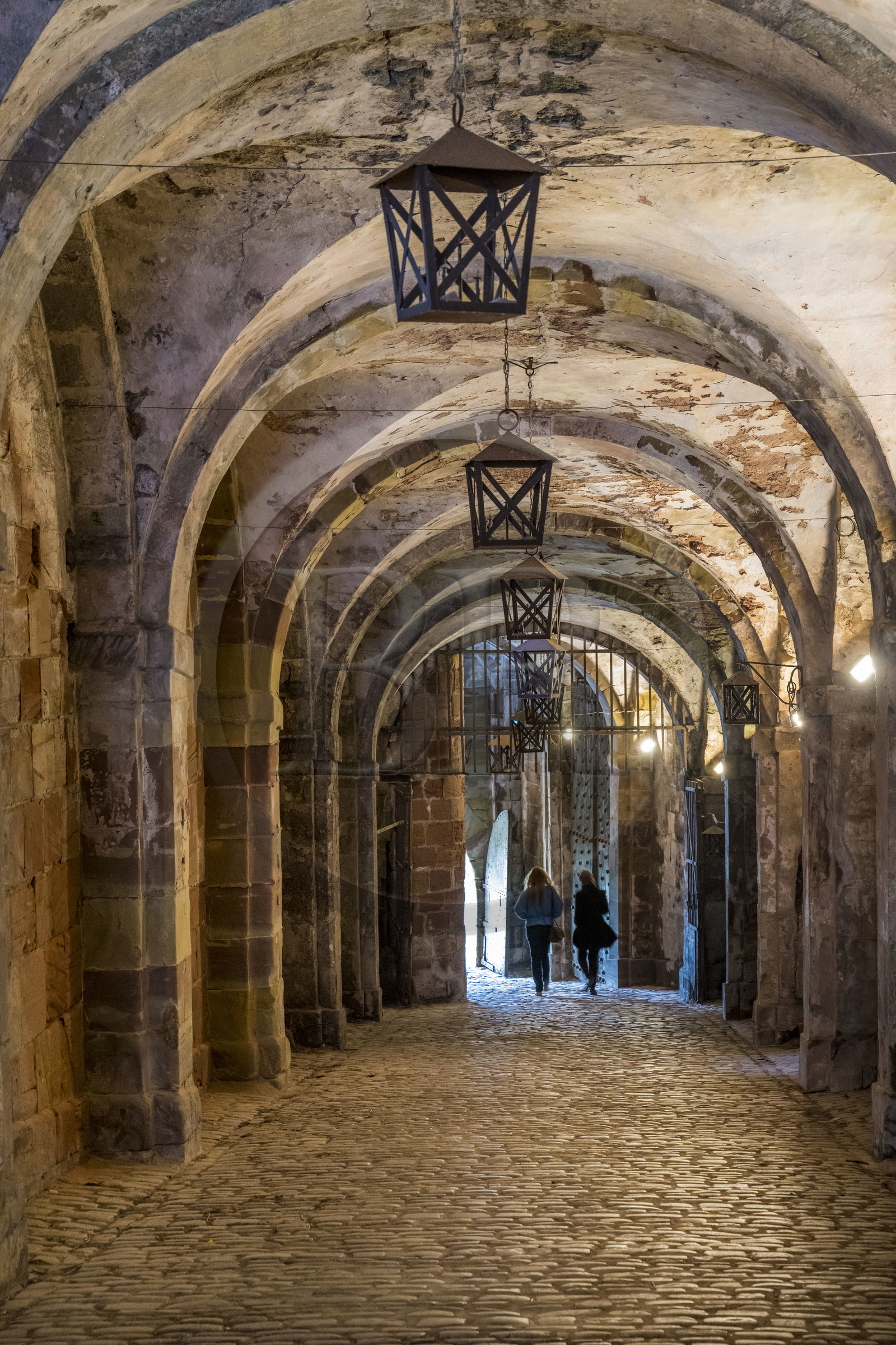 France, Moselle (57), Parc régional des Vosges du nord, Bitche, la citadelle fortifiée par Vauban