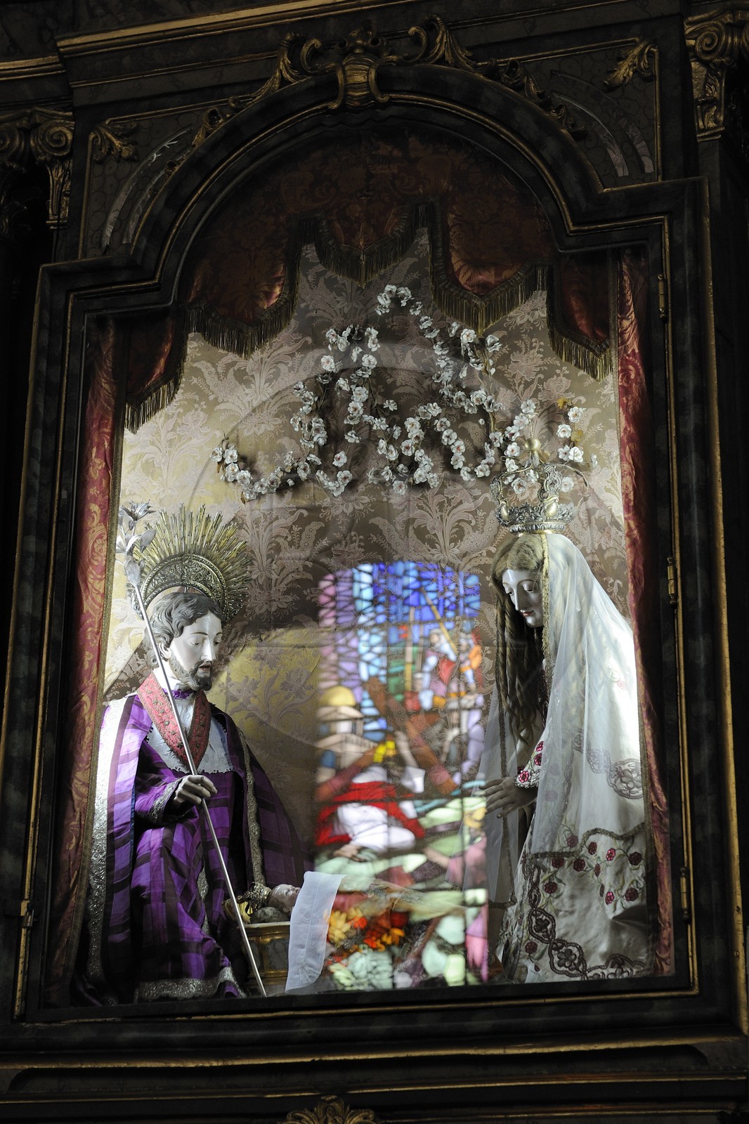 Portugal, Minho region, Guimaraes, town listed as World Heritage by UNESCO, Igreja de Sao Gualter ( St Gualter church)