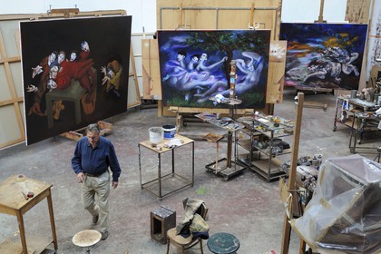 France, Eure (27), Marcilly sur Eure, Gérard Garouste