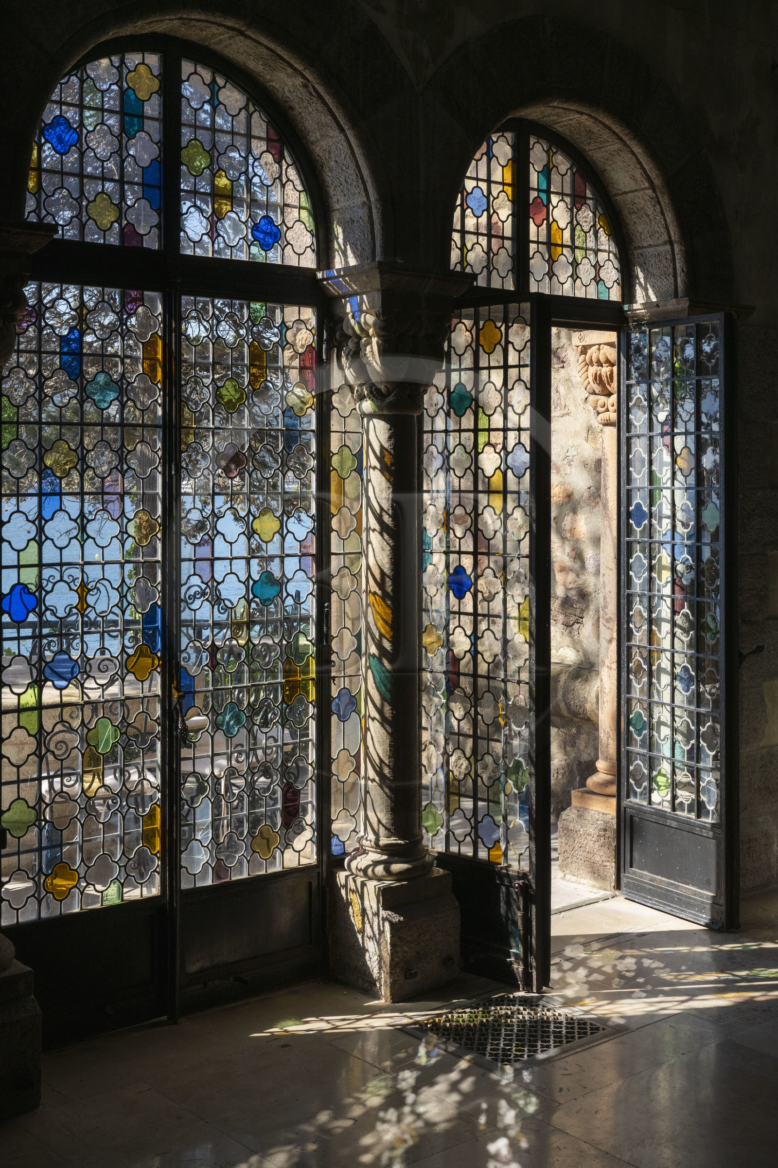 France, Alpes-Maritimes, Mandelieu La Napoule, castle of La Napoule (12th-19th century)