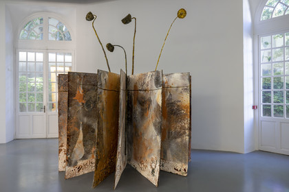 France, Vaucluse (84), Avignon, Collection Lambert, Musée d'Art Contemporain, aménagé dans les hôtels particuliers de Caumont et de Montfaucon du XVIIIe siècle, oeuvre de Anselm Kiefer, sans titre (2006)