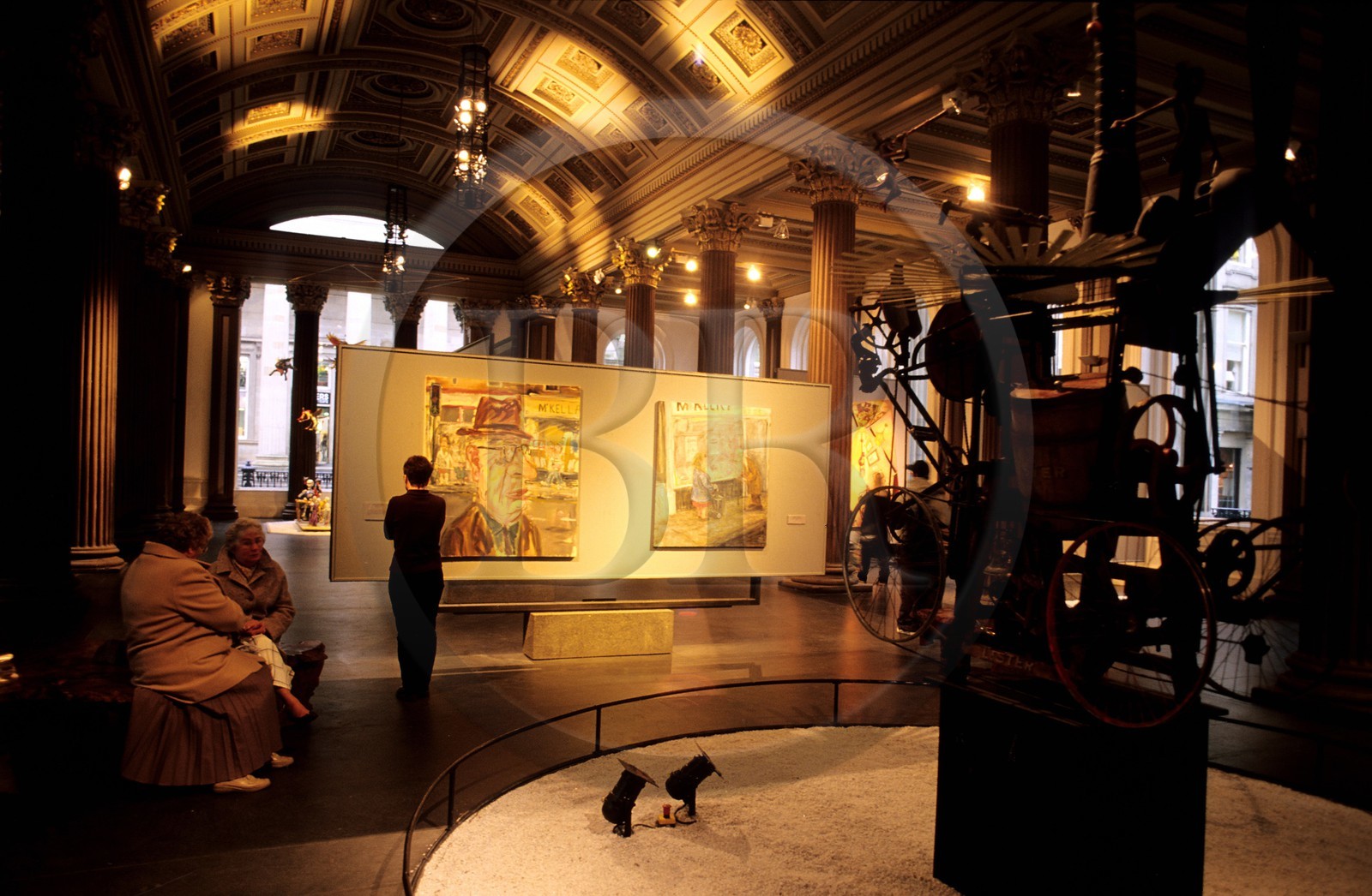 Royaume-Uni, Ecosse, Glasgow, Galerie d'Art Moderne sur Queen Street