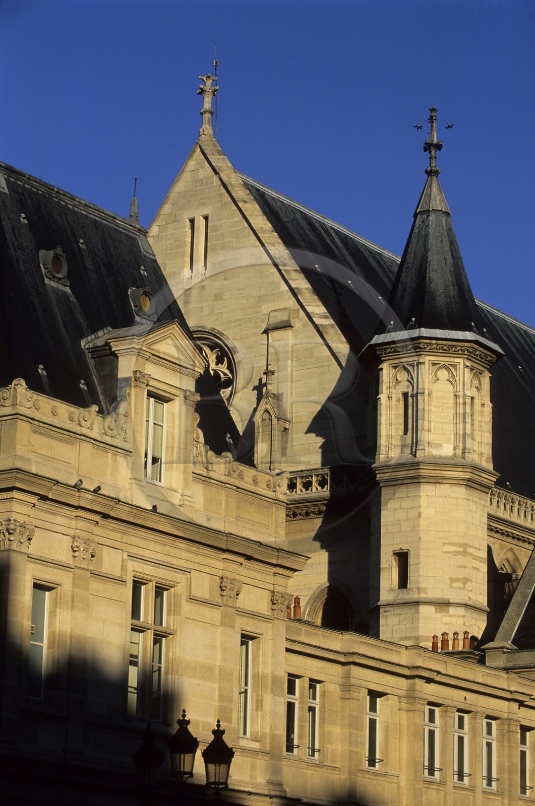 France, Paris (75), conservatoire des Arts et Métiers, ancien prieuré fortifié Saint-Martin-des-Champs
