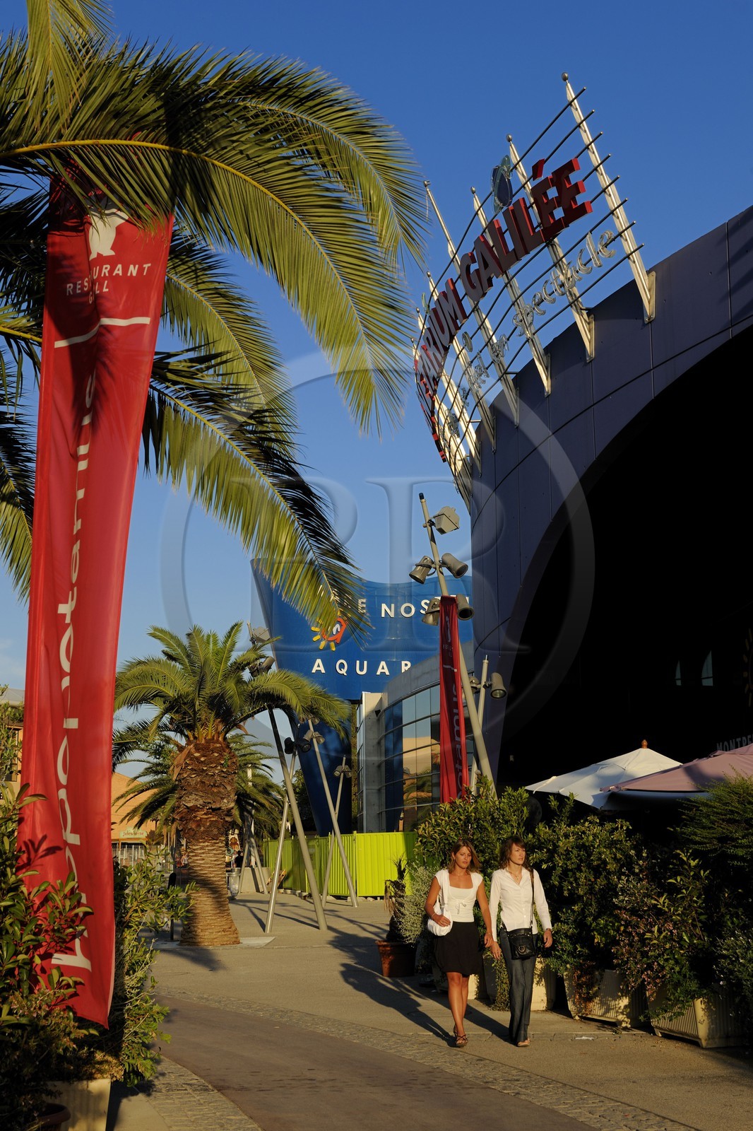 France, Hérault (34), Montpellier, Centre Commercial Odysseum, planetarium Galilée et aquarium Mare Nostrum