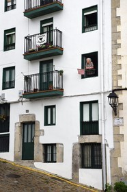 Espagne, Pays basque espagnol, Biscaye, région de Gernika-Lumo, port de Elantxobe