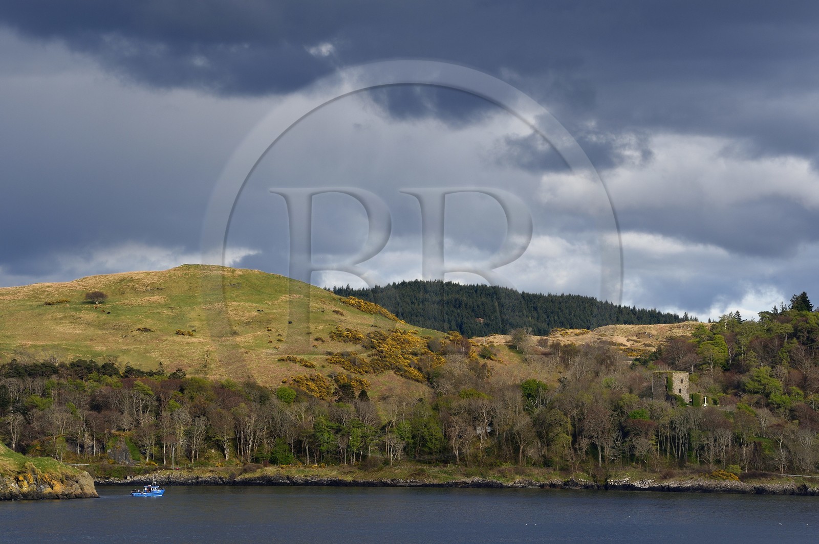 Royaume-Uni, Ecosse, Highland, Argyll and Bute, Oban, Chateau de Dunollie