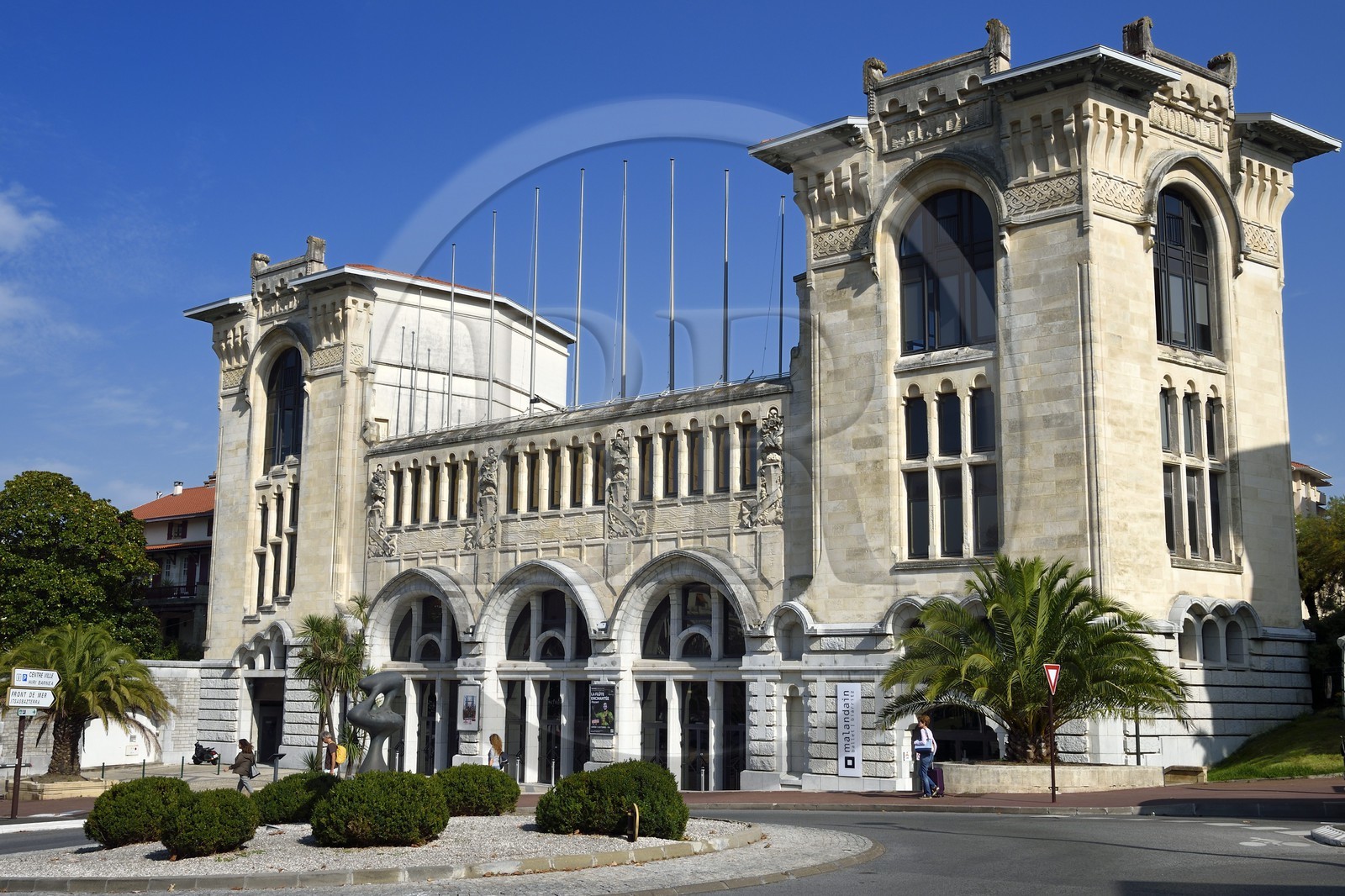 France, Pyrenees Atlantiques, Basque Country, Biarritz, Palais des Festivals et des Congrès (Palace of Festivals and Conferences) La Gare du Midi