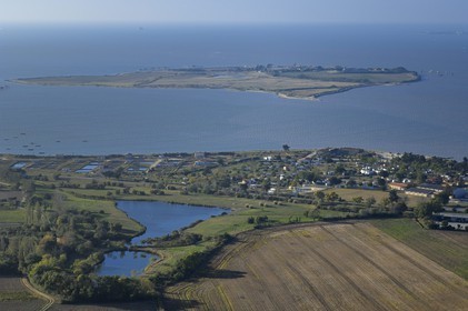 France, Charente-Maritime (17), Ile Madame (vue aérienne)