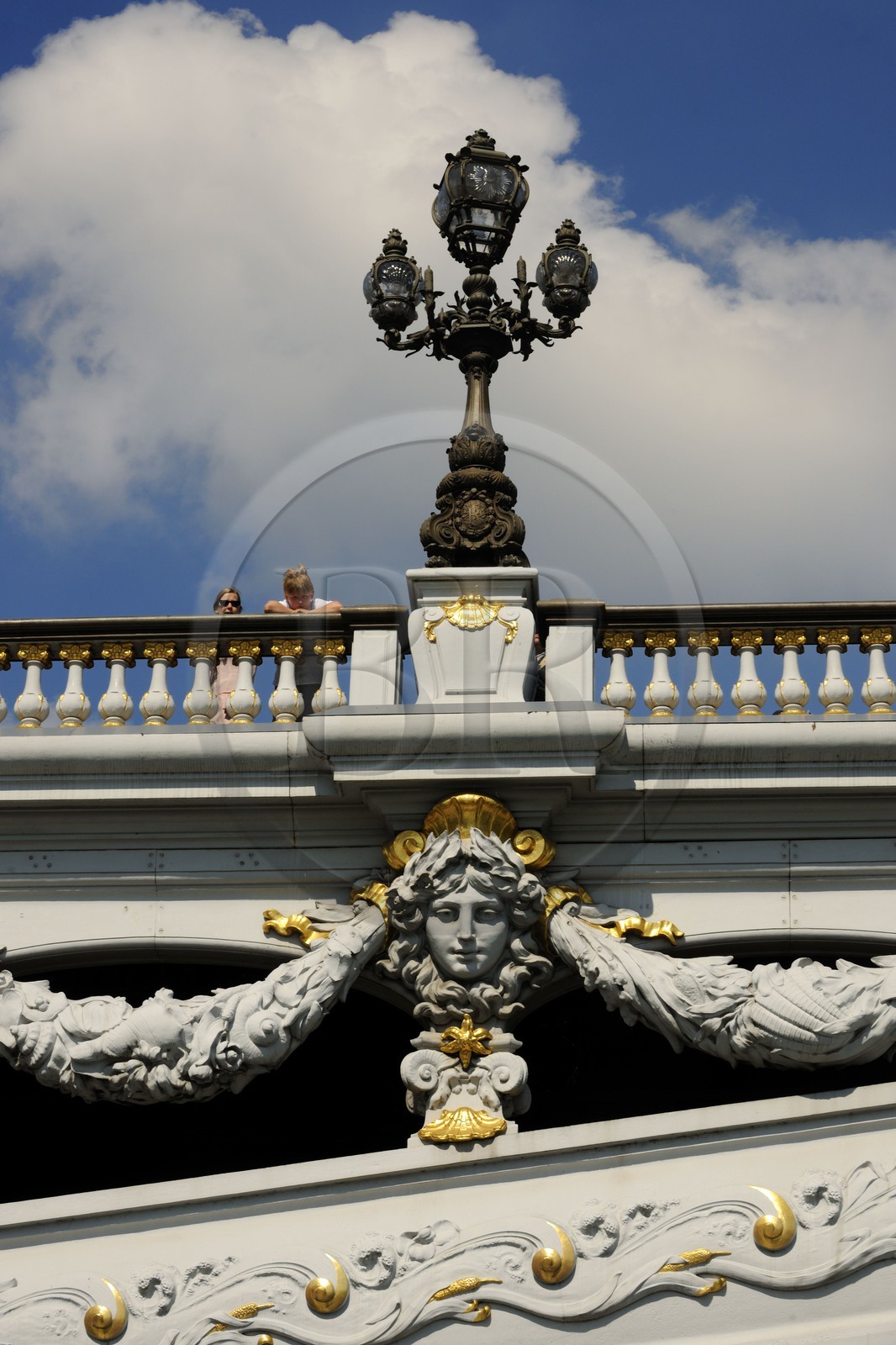 France, Paris (75), le Pont Alexandre III