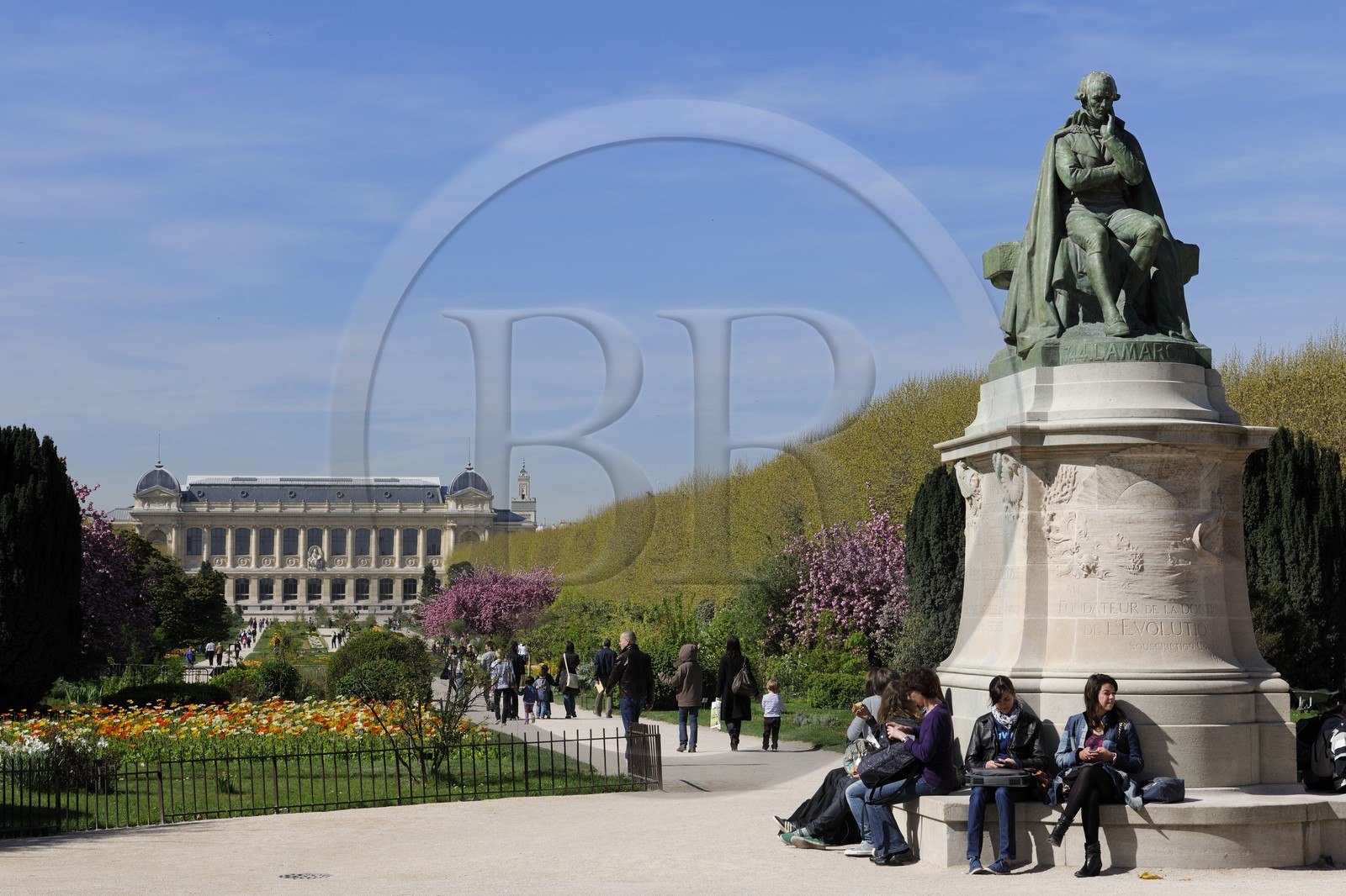 France, Paris (75), Muséum d'Histoire Naturelle, le Jardin des Plantes et la Grande Galerie de l’Évolution
