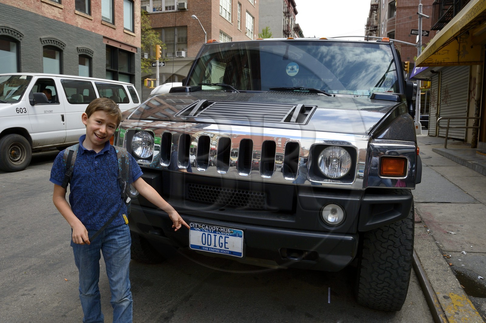 Etats-Unis, New York, Manhattan, Hummer