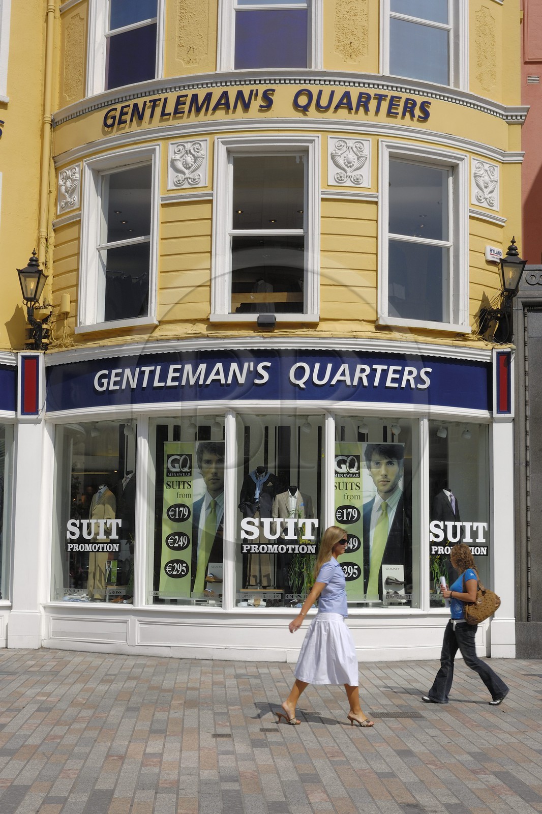 Irlande, Comté de Cork, Cork, boutique Gentleman's Quarters sur St Patrick's Street