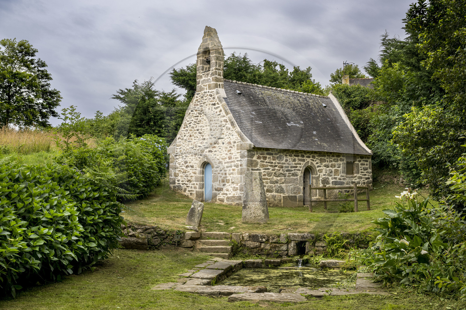 France, Finistère (29), Pays des Abers, Aber Wrac'h, Plouguerneau, chapelle de Prad-Paol du du XVIème siècle