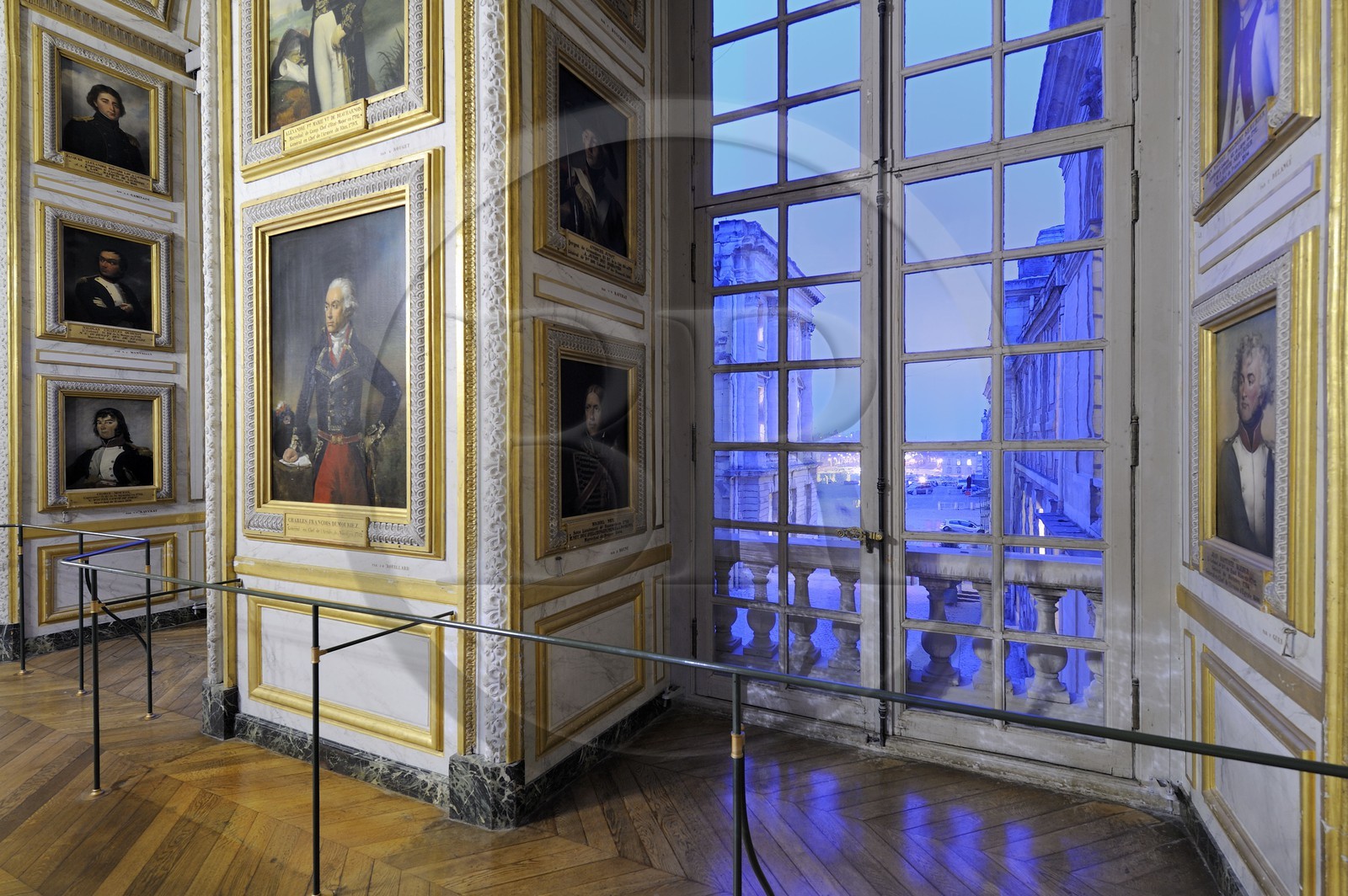 France, Yvelines (78), château de Versailles, classé Patrimoine Mondial de l'UNESCO, salle de 1792