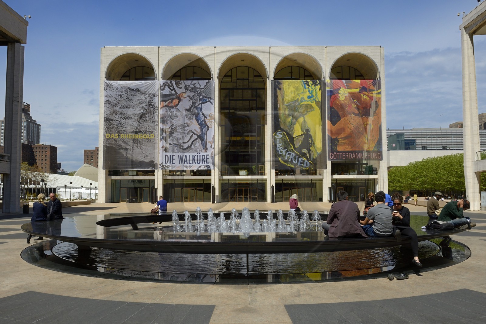 Etats-Unis, New York, Manhattan, le Lincoln Center