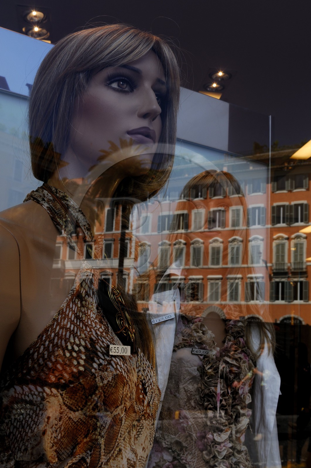 Italie, Latium, Rome, centre historique classé Patrimoine Mondial de l'UNESCO, Piazza di Spagna