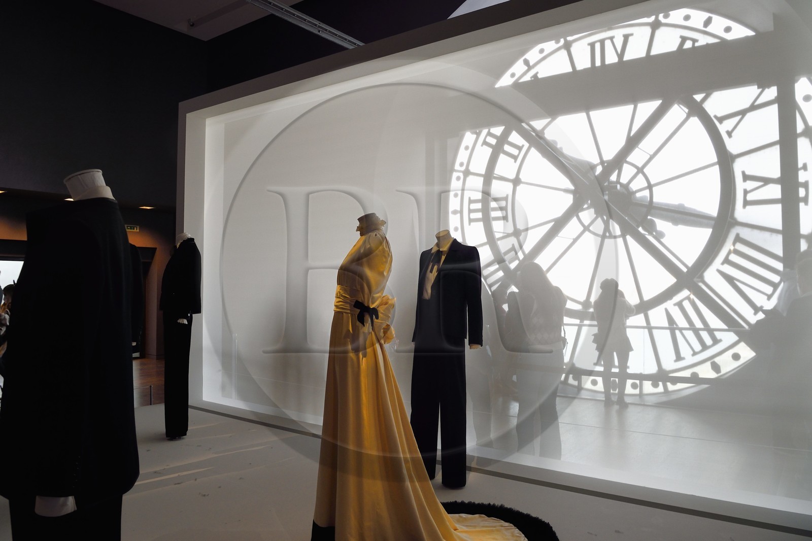 France, Paris (75), le musée d'Orsay, la grande horloge Est qui donne sur les Tuileries