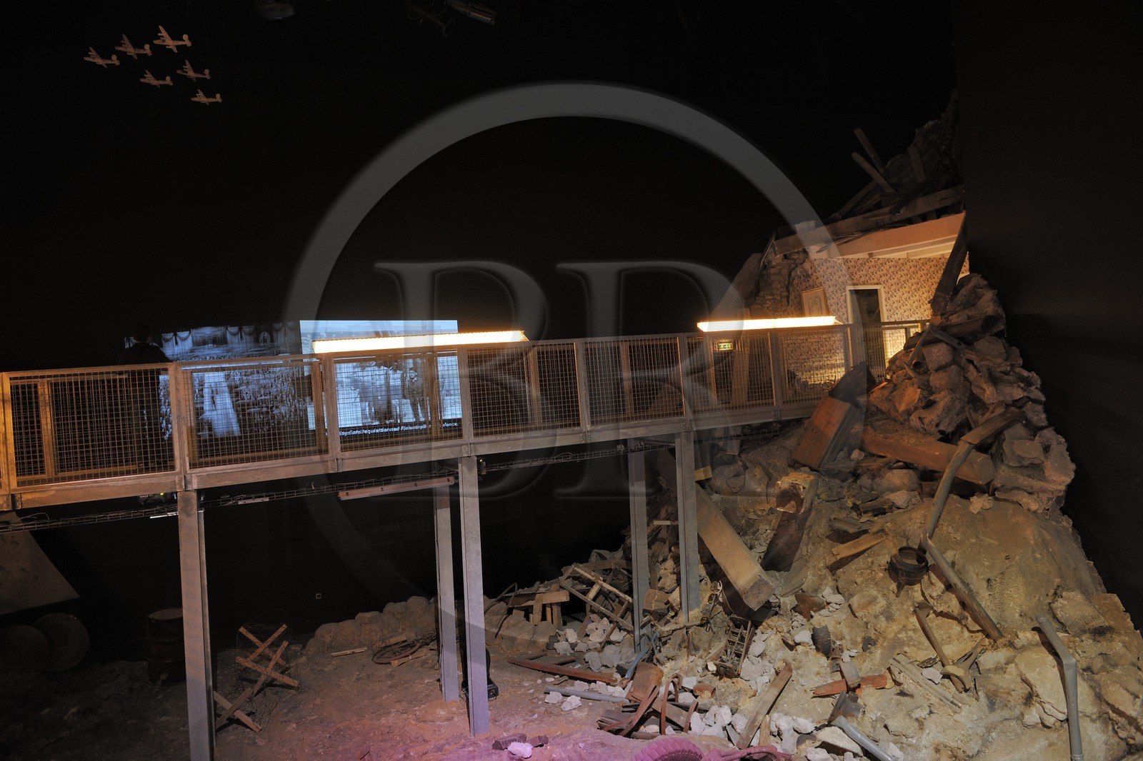 France, Bas Rhin, Schirmeck, memorial of Alsace Moselle, Total War