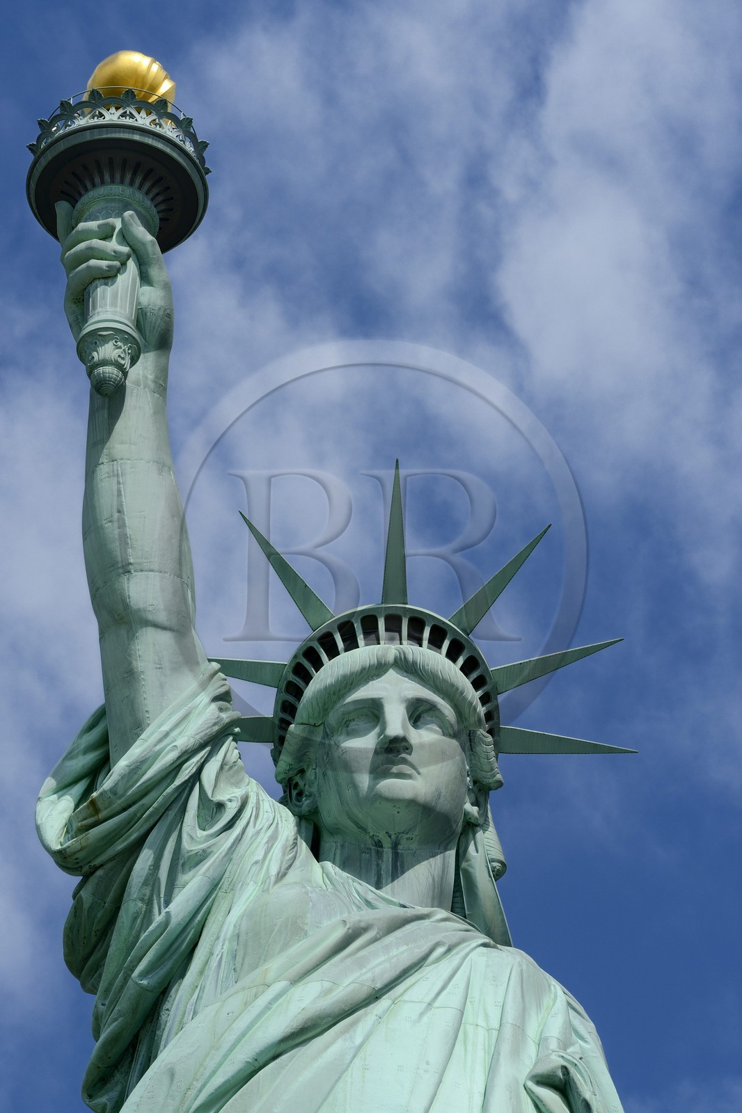 Etats-Unis, New York, Liberty Island, statue de la Liberté, classée Patrinoine Mondial de l'UNESCO