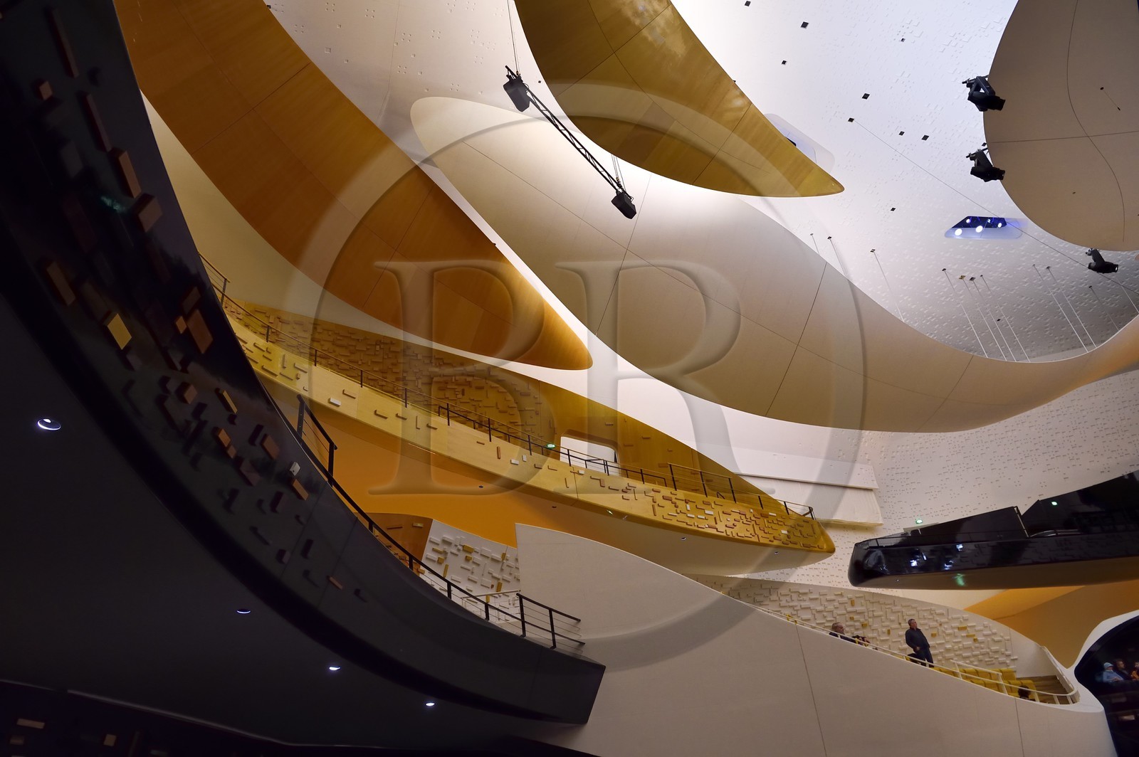 France, Paris (75), Le Philarmonie de Paris de l'architecte Jean Nouvel