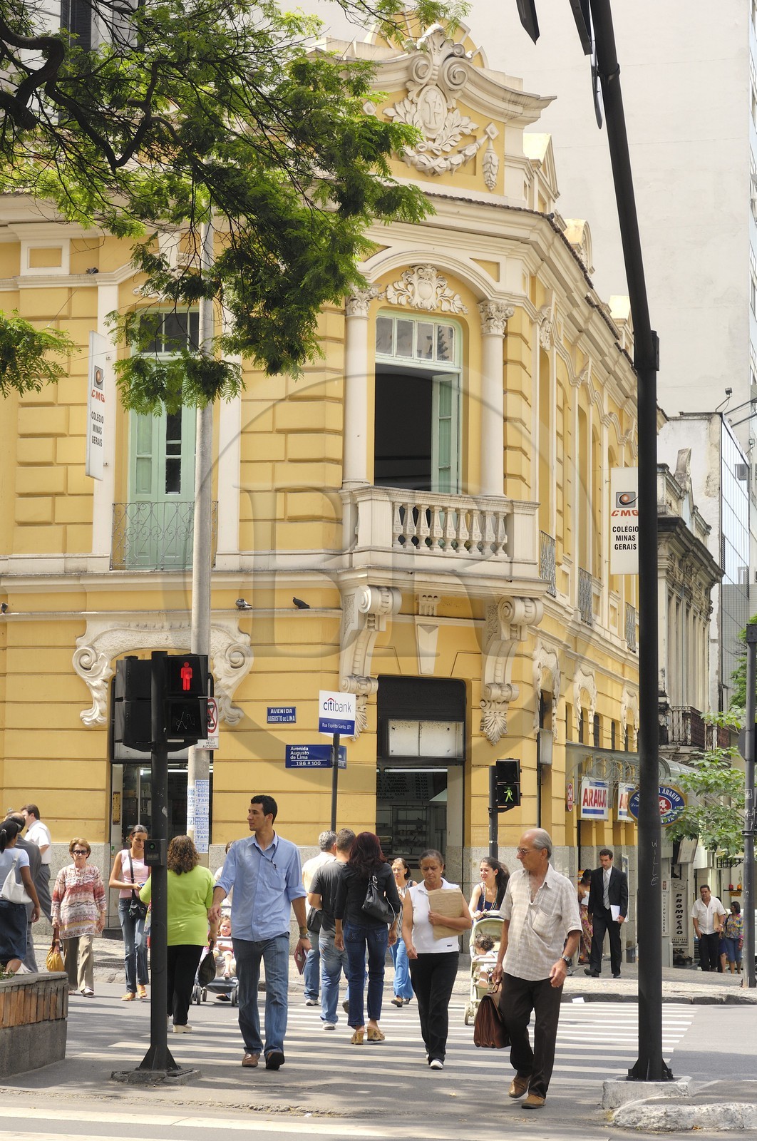 Brésil, Etat du Minas Gerais, Belo Horizonte, maison datant de la création de la ville (XIXème siècle)