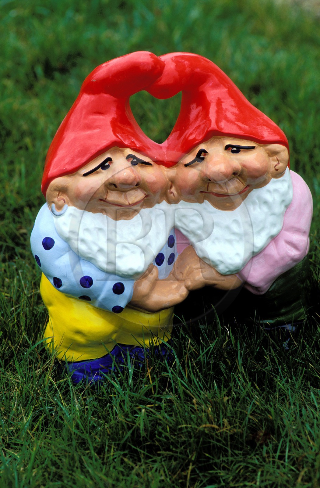 France, Paris (75), jardin de Bagatelle, exposition de nains de jardin