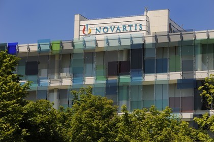 Suisse, Bâle, le Campus Novartis, batiment des architectes Diener & Diener