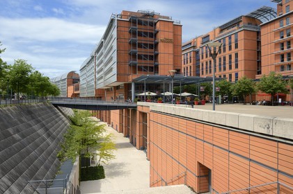 France, Rhône (69), Lyon, la Cité Internationale conçu par l'architecte Renzo Piano