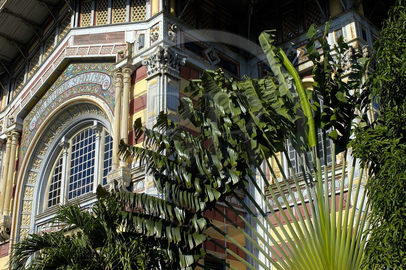 France, Martinique, Fort-de-France, la biblioth