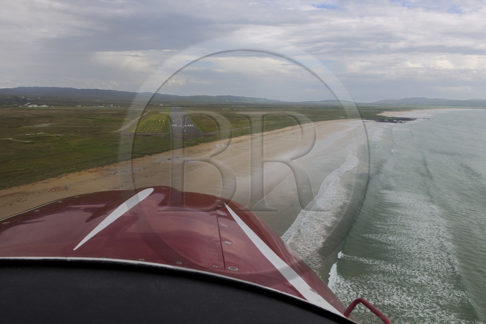 Royaume-Uni, Ecosse, Hébrides intérieures, Ile de Islay, la côte Nord-Ouest (vue aérienne)