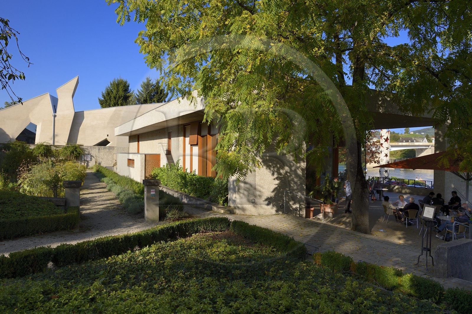 Luxembourg, district de Grevenmacher, région de la Moselle, Schengen, le musée européen dans le Centre Européen