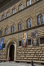 Italy, Tuscany, Florence, listed as World Heritage by UNESCO, the Renaissance palace Palazzo Strozzi