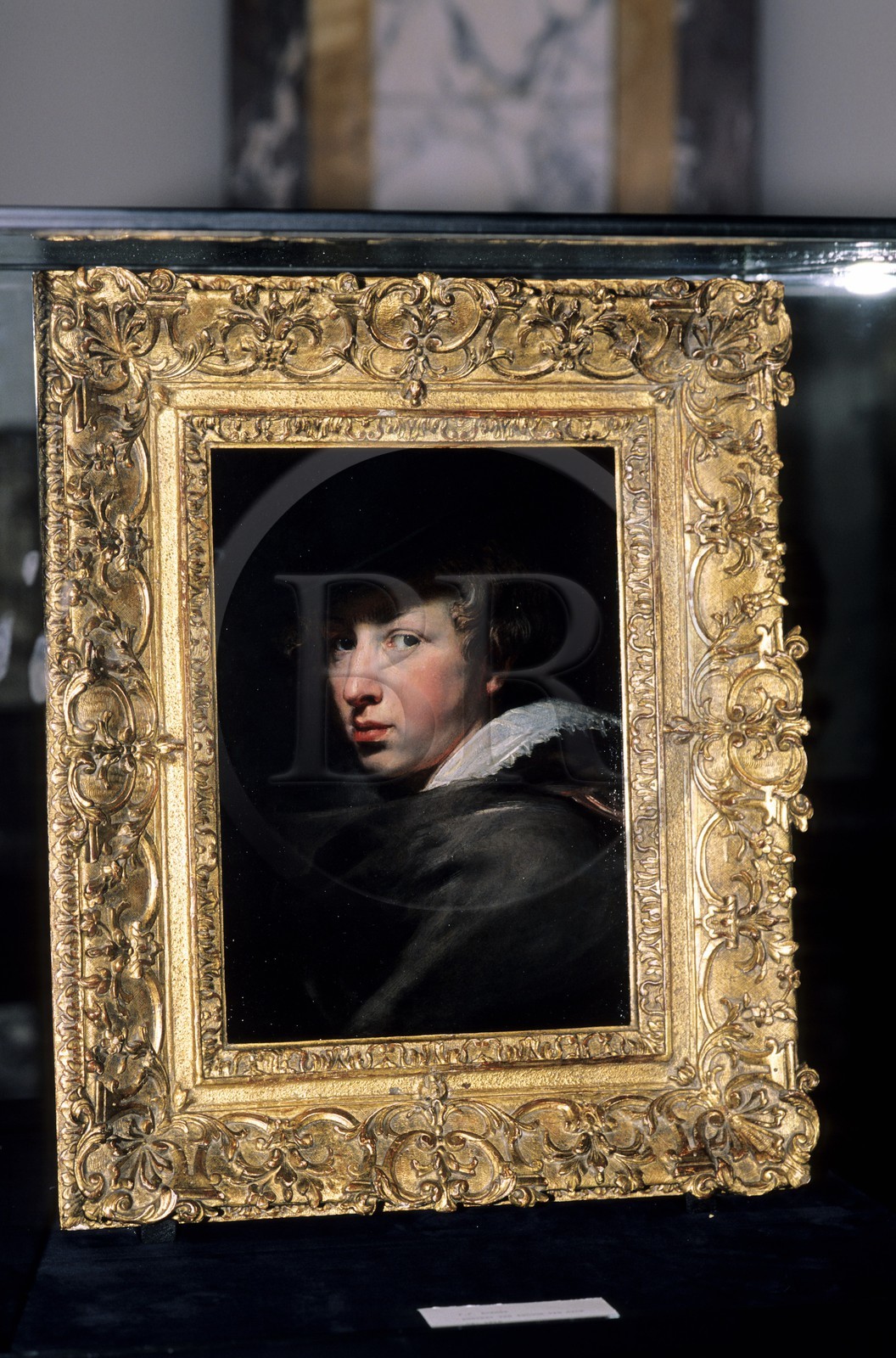 Belgium, Flanders, Antwerp (Antwerpen), house of Rubens, self portrait of the painter