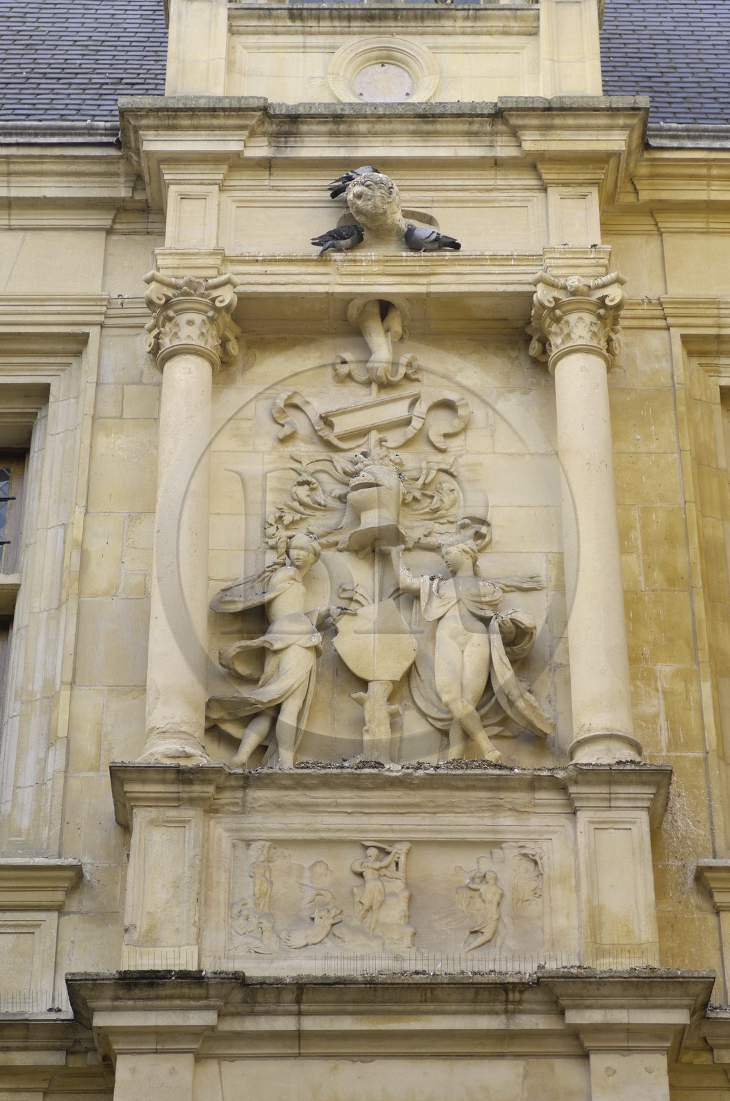 France, Calvados (14), Caen, l'hôtel d'Escoville