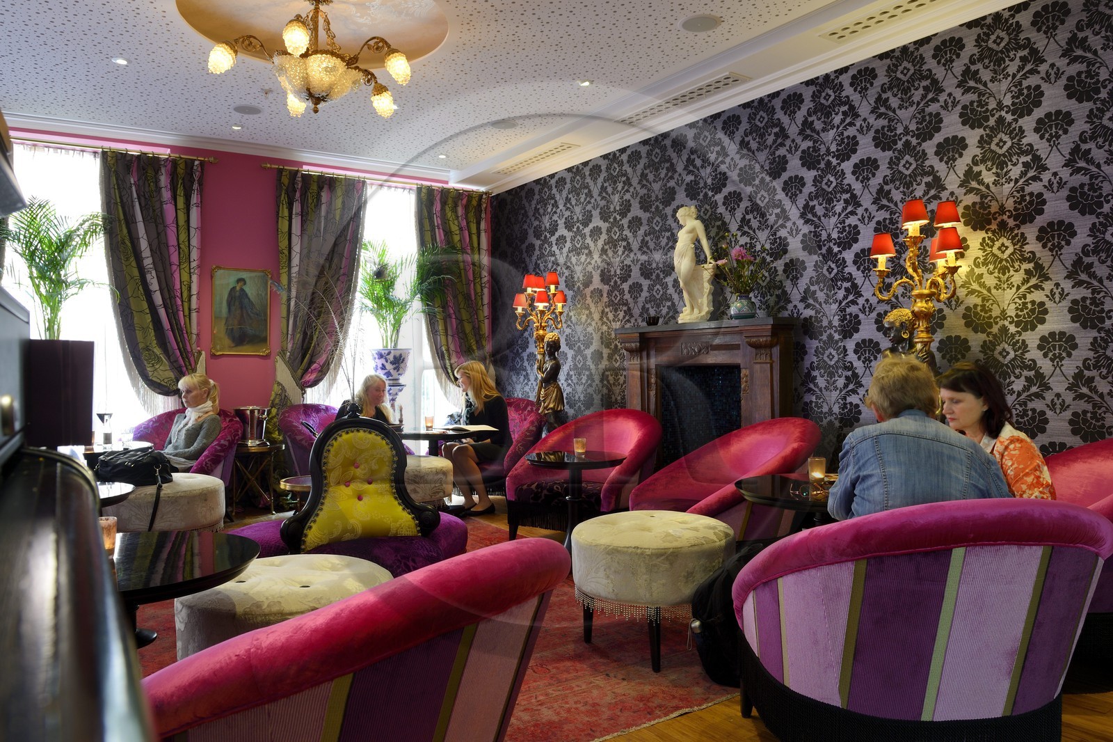 Suède, Västra Götaland, Göteborg (Gothenburg), Dorsia Hotel, le lobby