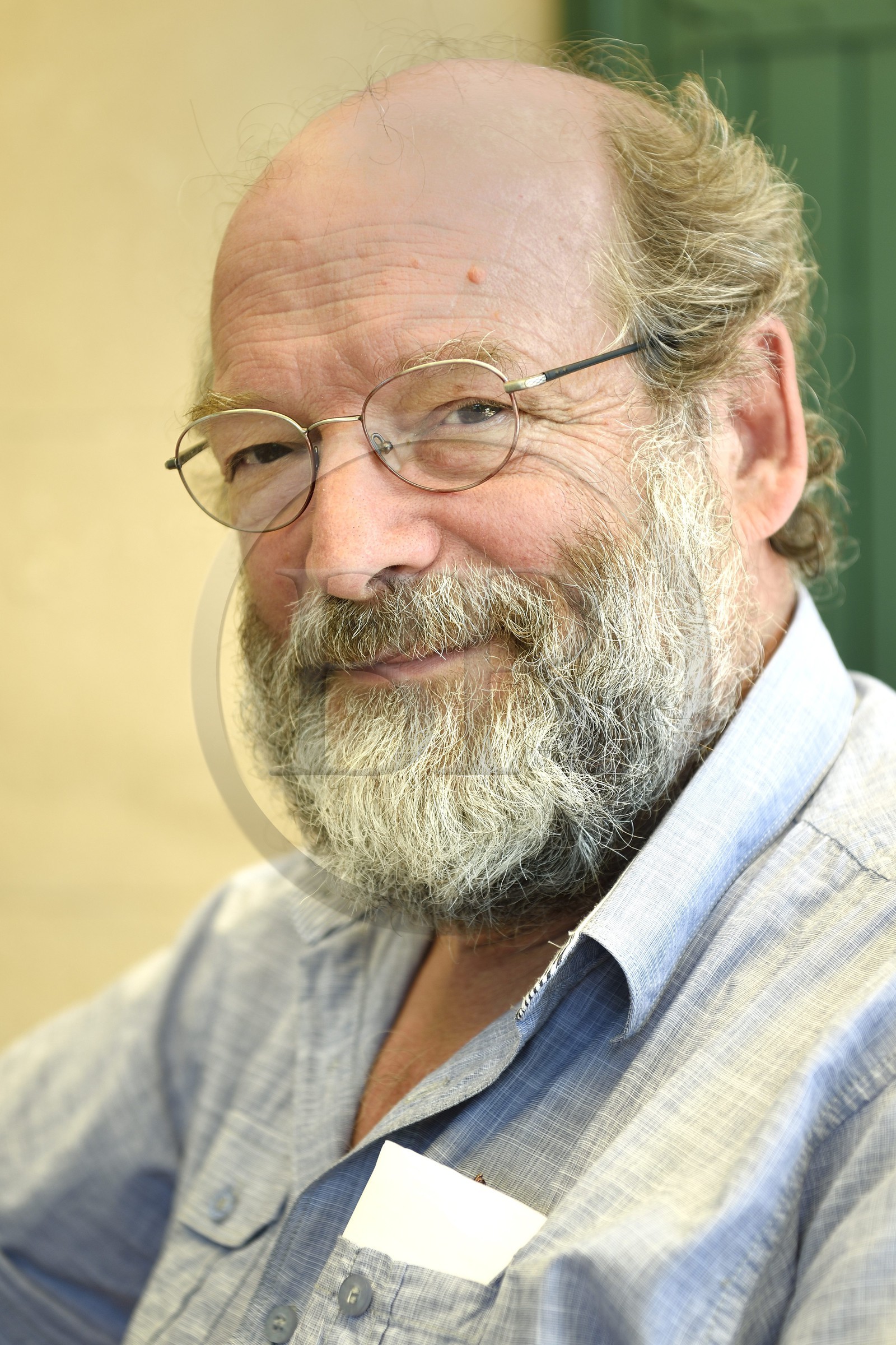 France, Var (83), Provence Verte, Correns, 1er village bio de France, le viticulteur et maire Michael Latz