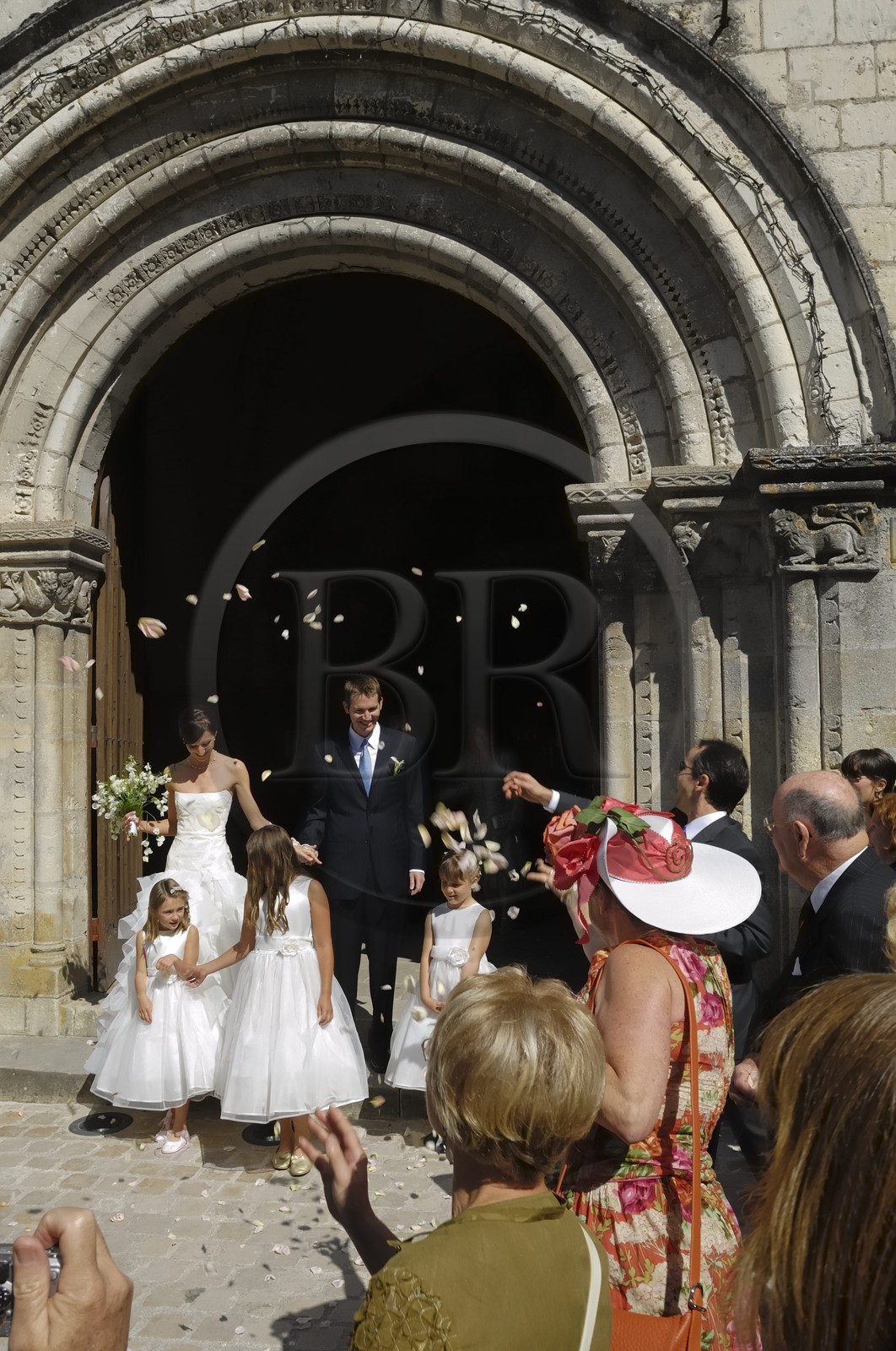 France, Indre-et-Loire (37), Loches, jour de mariage
