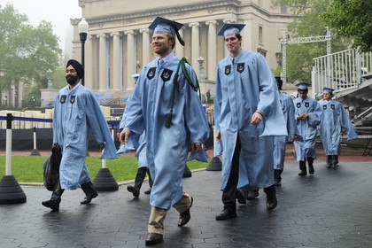 Etats-Unis, New York, Manhattan, remise de diplôme à l'université Columbia