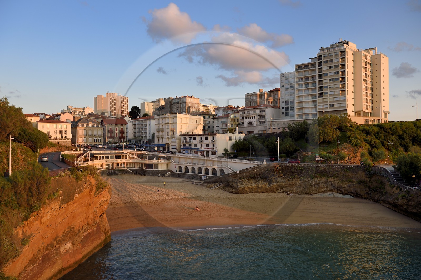France, Pyrenees Atlantiques, Basque Country, Biarritz, Port-Vieux beach