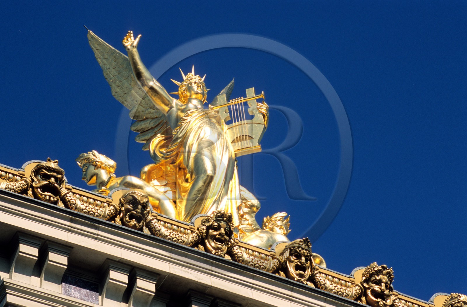France, Paris, Garnier Opera, detail